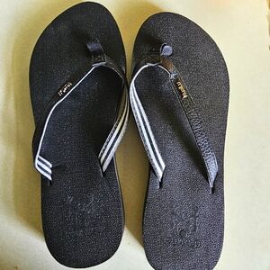 Kuailu Womens Arch Support Flip Flops Comfortable Mat Slip on Summer Size